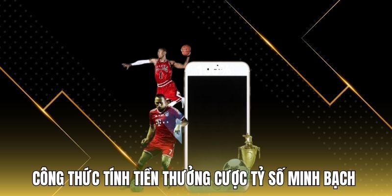 Công thức tính tiền thưởng cược tỷ số minh bạch